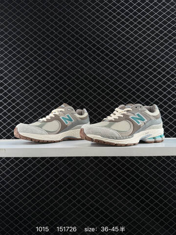New Balance 2002R Grey Beige Teal Brown Cream EU 36-45 Sneaker - Unisex (BS-82712)