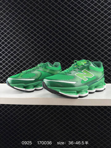 New Balance 2000 Green White Black EU 36-46 5 Running Shoe - Unisex (BS-82769)