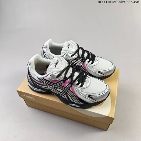 ASICS GEL SEKIRAN Silver Black Pink White EU 36 45 Running Shoe EU 36-45 Running Sneakers - Unisex (BS-69157)