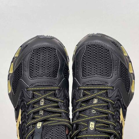 Mizuno Wave Prophecy LS Black Gold Running Shoe Running Sneakers (BS-86781)