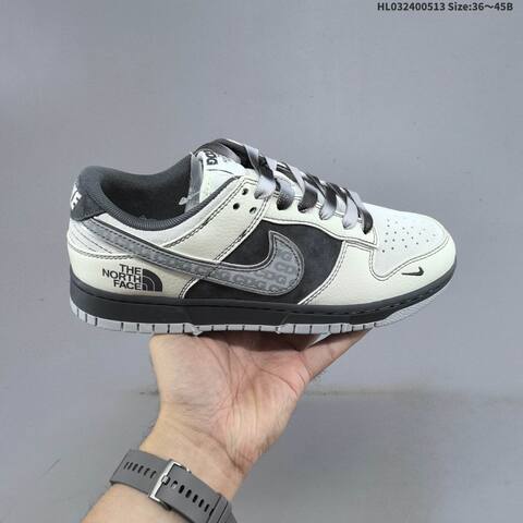 Nike Dunk SB Low Off White Dark Grey Light Grey Black EU 36-45 Skate Shoe - Unisex (BS-60372)