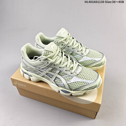 ASICS Gel-Cumulus 16 Pale Green Silver Cream EU 36-45 Running Shoe Running Sneakers - Unisex (BS-69205)