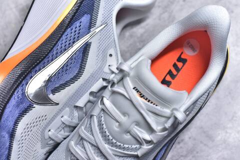 Nike Pegasus 42 White Blue Silver Orange Black Running Shoe - Men's (BS-59421)