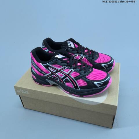 ASICS Gel 1130 Black Hot Pink Silver EU 36-45 Running Shoe Running Sneakers - Unisex (BS-69026)