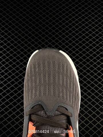On Cloudmonster 2 Dark Grey Black White Orange EU 36-45 Running Shoe Running Sneakers - Unisex (BS-85067)