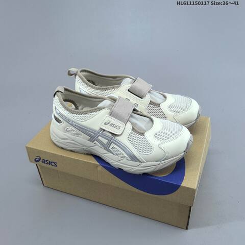 ASICS CONTEND MJ PS HL611150117 Black White And Cream Silver EU 36-41 Running Shoe Running Sneakers - Unisex (BS-69059)