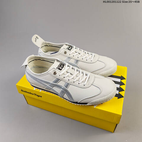 Onitsuka Tiger Mexico 66 SD Cream White Silver EU 35-45 Sneaker Casual Sneakers - Unisex (BS-69248)