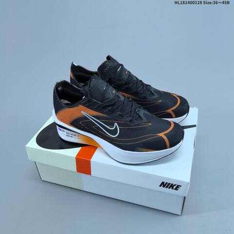 Nike ZoomX Vaporfly NEXT 4 Vaporweave Black Orange White Blue EU 36-45 Running Shoe - Unisex (BS-61688)