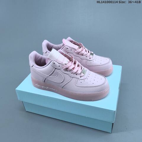 Nike Air Force 1 Low Light Pink White EU 36 45 Sneaker EU 36-45 - Unisex (BS-61994)