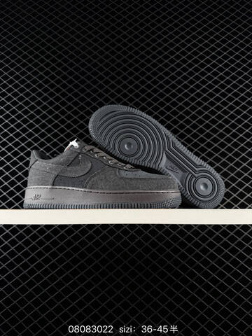 Nike Air Force 1 07 Dark Grey Black EU 36-45 Lifestyle - Unisex (BS-69890)