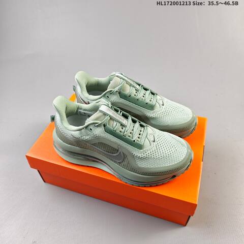 Nike Air Zoom Pegasus Premium Light Green Silver EU 35 5-46 5 Running Shoe - Unisex (BS-62717)