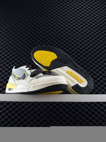 Jordan Legacy 312 Low Sail Grey Black Yellow EU 36-45 Basketball Shoe - Unisex (BS-81090)