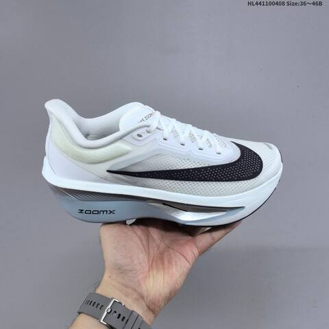 Nike Zoom Fly 6 White Black Silver Light Blue EU 36-46 Running Shoe - Unisex (BS-60878)