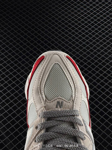 New Balance 9060 Beige Grey Red White EU 36-46 5 Sneaker - Unisex (BS-82726)