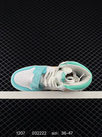 Jordan Air Jordan Legacy 312 White Turquoise Yellow Grey EU 36-47 Basketball Shoe - Unisex (BS-80092)