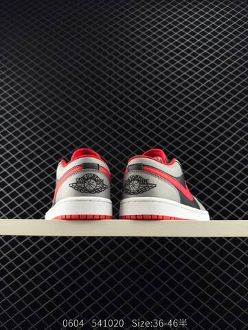 Jordan Air Jordan 1 Low Black Grey Red White EU 36-46 Basketball Shoe - Unisex (BS-81265)