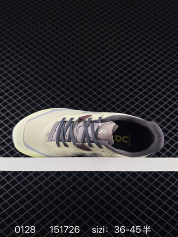 On Cloudvista Cream Gray Burgundy EU 36-45 Trail Shoe Trail Running Sneakers - Unisex (BS-85406)