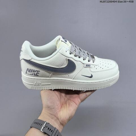 Nike Air Force 1 07 LV8 CS5288-091 Off White Dark Grey EU 36-45 Sneaker - Unisex (BS-60945)