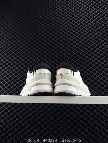 On Cloudnova White Black Light Grey EU 36-45 Running Shoe Running Sneakers - Unisex (BS-85558)
