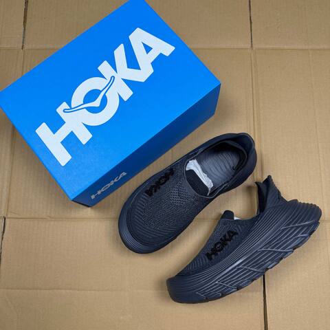 HOKA Restore TC All Black Sneaker Casual Sneakers (BS-86930)