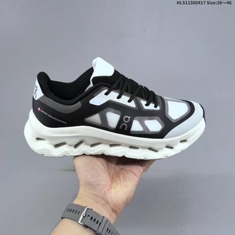On Cloudtilt Black White Off White EU 36-46 Running Shoe Running Sneakers - Unisex (BS-69601)