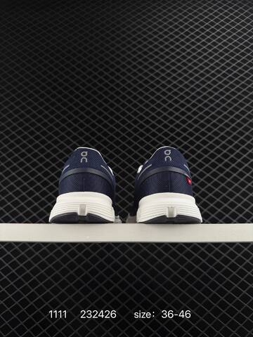 On Cloud 5 Navy Blue White 36-46 Running Shoe Running Sneakers - Unisex (BS-85469)