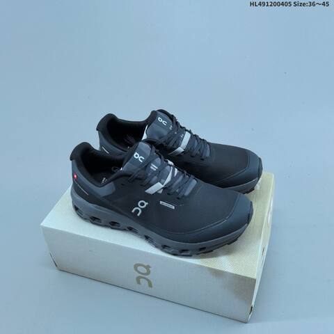 On Running Cloudvista 2 Waterproof Taupe Grey Or Black Grey EU 36-45 Trail Shoe Trail Running Sneakers - Unisex (BS-69635)