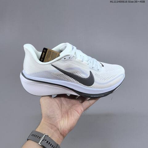 Nike Air Zoom Pegasus 42 White Grey EU 36-45 Running Shoe - Unisex (BS-59900)