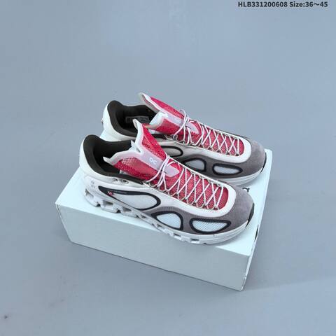 On Running Cloud X FKA Khaki Brown Or White Gray Red EU 36-45 Running Shoe Running Sneakers - Unisex (BS-69500)