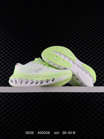 On Cloudrunner 3 White Neon Lime EU 36-45 Running Shoe Running Sneakers - Unisex (BS-85117)