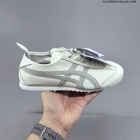 Onitsuka Tiger Mexico 66 Cream White Dark Gray EU 36-45 Sneaker Casual Sneakers - Unisex (BS-68824)