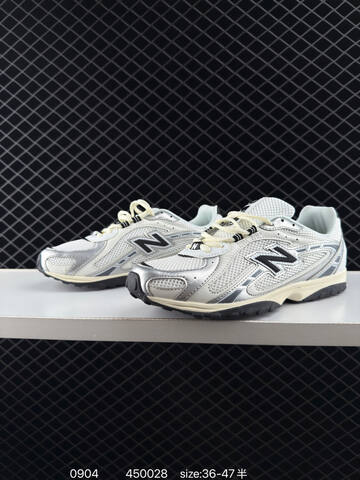 New Balance 204 White Silver Black Cream EU 36-47 Sneaker - Unisex (BS-82873)
