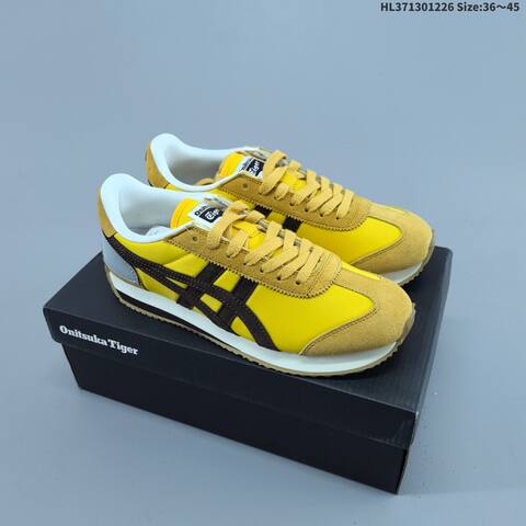 Onitsuka Tiger California 78 Yellow Brown White EU 36-45 Sneaker Casual Sneakers - Unisex (BS-69125)