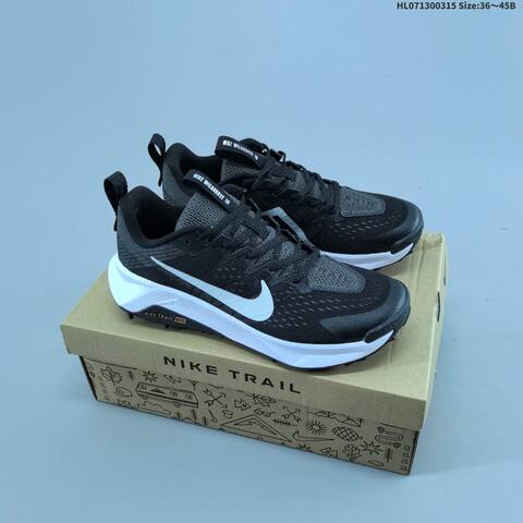 Nike ReactX Wildhorse 10 FV2338-015 Black White Yellow EU 36-45 Trail Shoe - Unisex (BS-61308)