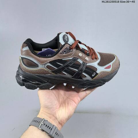 ASICS Gel-NYC 2 0 Yellow Black Brown Grey EU 36-45 Running Shoe Running Sneakers - Unisex (BS-68823)