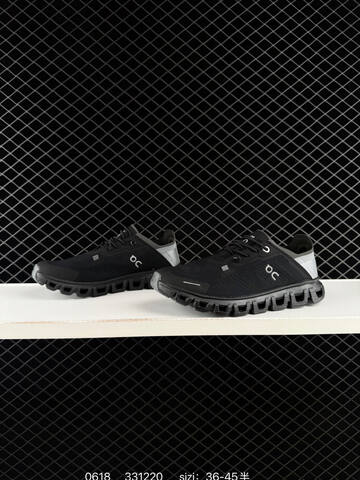 On Running Cloud 6 Coast Cloud Tec Black Grey White EU 36-45 Running Shoe Running Sneakers - Unisex (BS-85153)