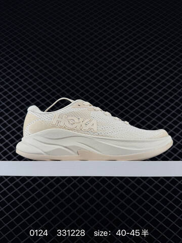 HOKA ONE ONE Rincon 4 Off White Cream Beige EU 40-45 Running Shoe Running Sneakers - Men's (BS-86308)