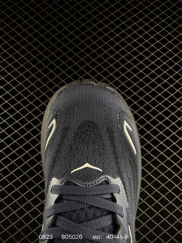 HOKA ONE ONE Clifton 10 Dark Navy Black White EU 40-45 Running Shoe Running Sneakers - Men's (BS-86223)