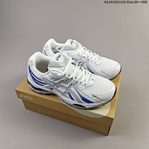 ASICS GEL Sekir White Silver Blue EU 36-45 Running Shoe Running Sneakers - Unisex (BS-69208)