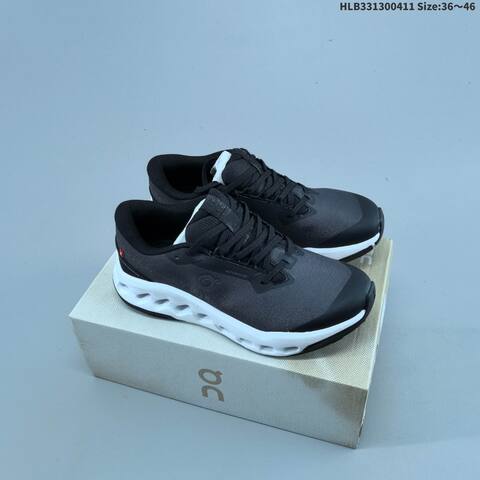 On Cloudsurfer Trail 2 WP Grey Pink Black White EU 36-46 Trail Shoe Trail Running Sneakers - Unisex (BS-69623)