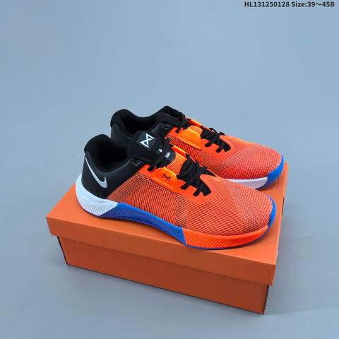 Nike Metcon 10 Orange Black Blue White EU 39-45 Training Shoe - Unisex (BS-61708)