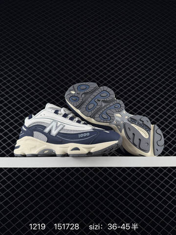 New Balance 1000 Navy White Cream Grey EU 36-45 Sneaker - Unisex (BS-82468)