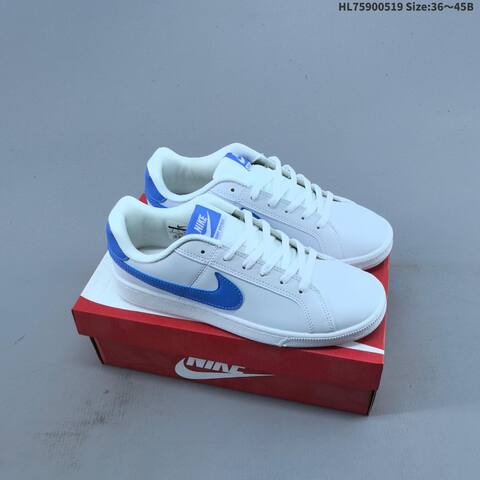 Nike Court Royale White Blue Black EU 36-45 Skate Shoe - Unisex (BS-60266)