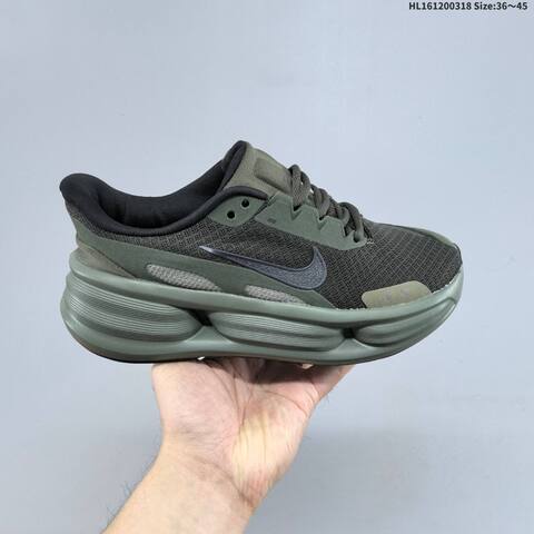 Nike Comfort Ride EasyOn IF4997-008 Dark Olive Green Black Grey EU 36-45 Running Shoe - Unisex (BS-61266)