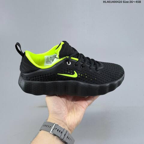 Nike Mind 002 HQ4308-003 Black Neon Green EU 36-45 Running Shoe - Unisex (BS-60636)