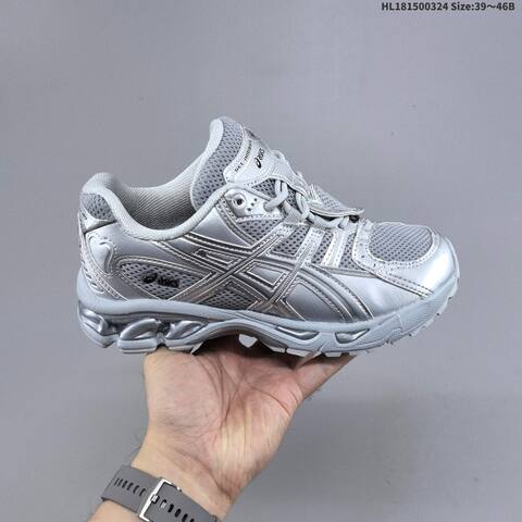 ASICS Gel Nimbus 10 1 Black Silver Grey EU 39-46 Running Shoe Running Sneakers - Unisex (BS-68975)