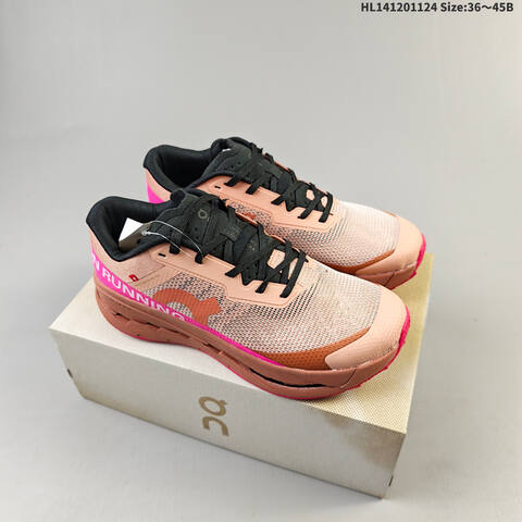 On Cloudultra 3 Rose Pink Black EU 36-45 Trail Shoe Trail Running Sneakers - Unisex (BS-69771)