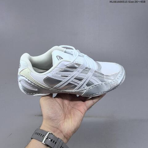 ASICS Hypersync White Silver EU 36-45 Running Shoe Running Sneakers - Unisex (BS-68835)