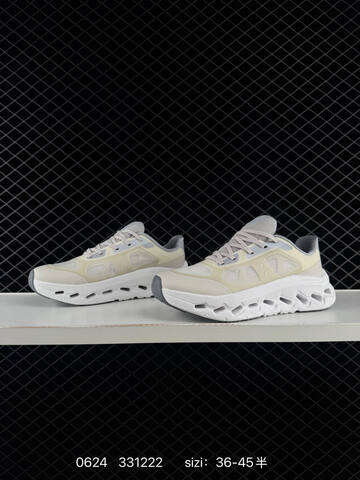 On Cloudtilt Cream White Grey EU 36-45 Running Shoe Running Sneakers - Unisex (BS-85130)