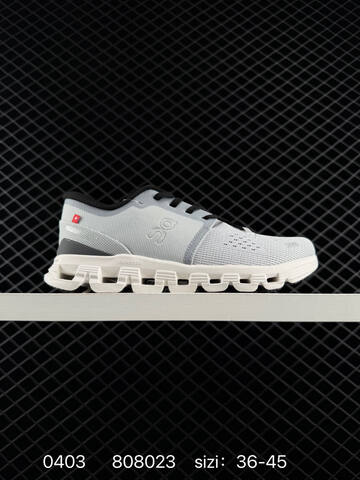 On Cloudtilt Light Grey White Black EU 36-45 Running Shoe Running Sneakers - Unisex (BS-85372)